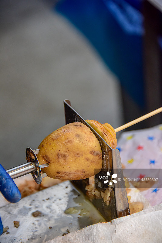 准备龙卷风土豆条图片素材