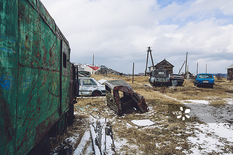 泰里别尔卡旧货场图片素材