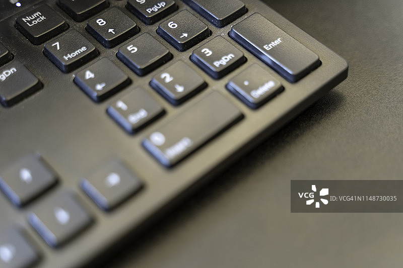 电脑键盘金融科技背景图片素材