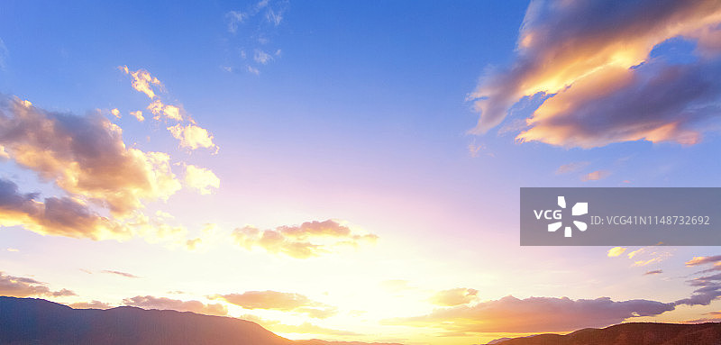 金色日落背景图片素材