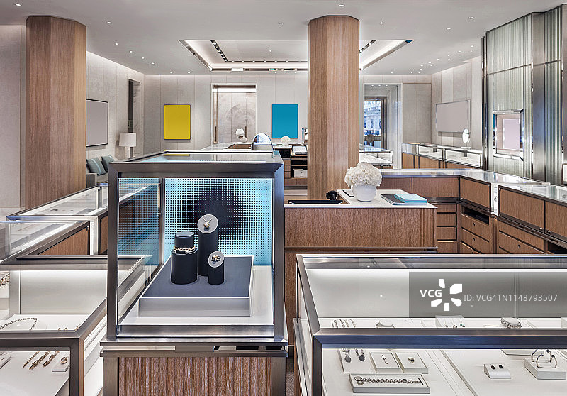 珠宝店交易室图片素材