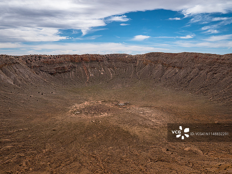 美国温斯洛附近的陨石坑景点图片素材