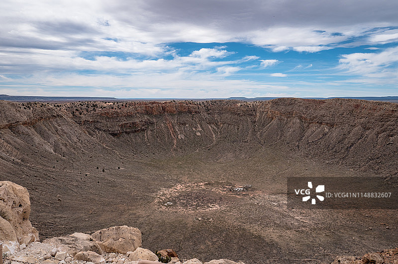 美国温斯洛附近的陨石坑景点图片素材