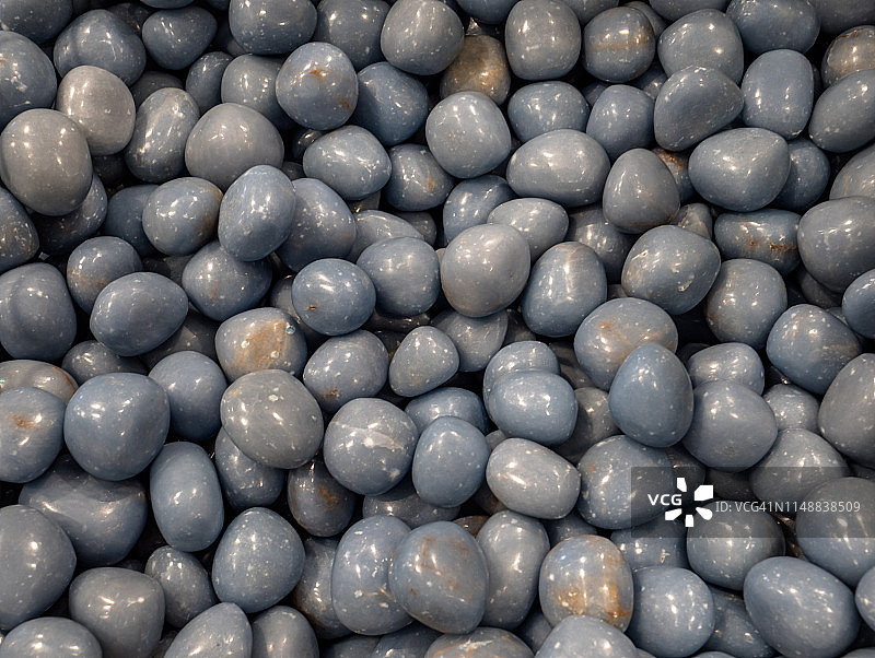 天使石半宝石和矿物收藏图片素材