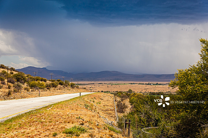 卡鲁：南非东开普省的干旱地区图片素材