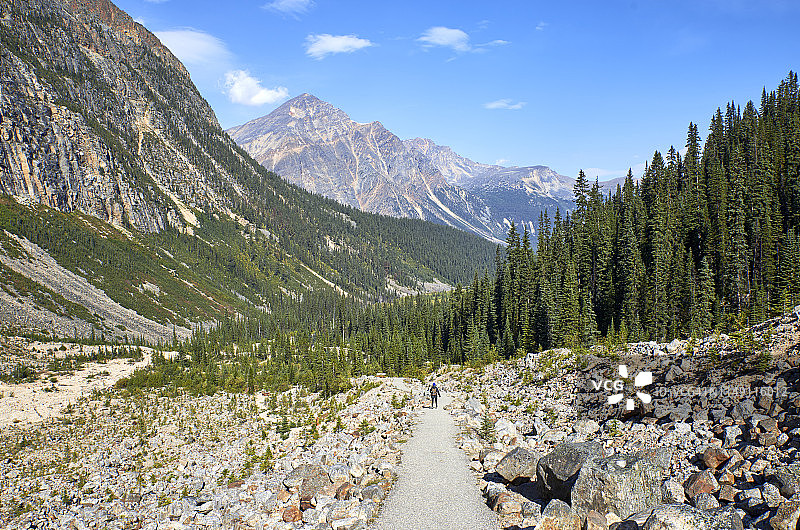 加拿大艾伯塔省贾斯珀国家公园落基山脉图片素材