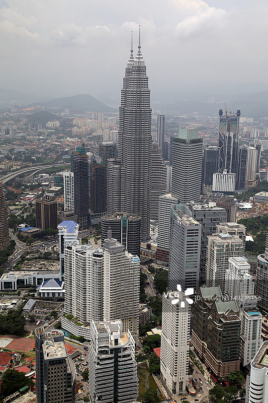 吉隆坡天际线图片素材