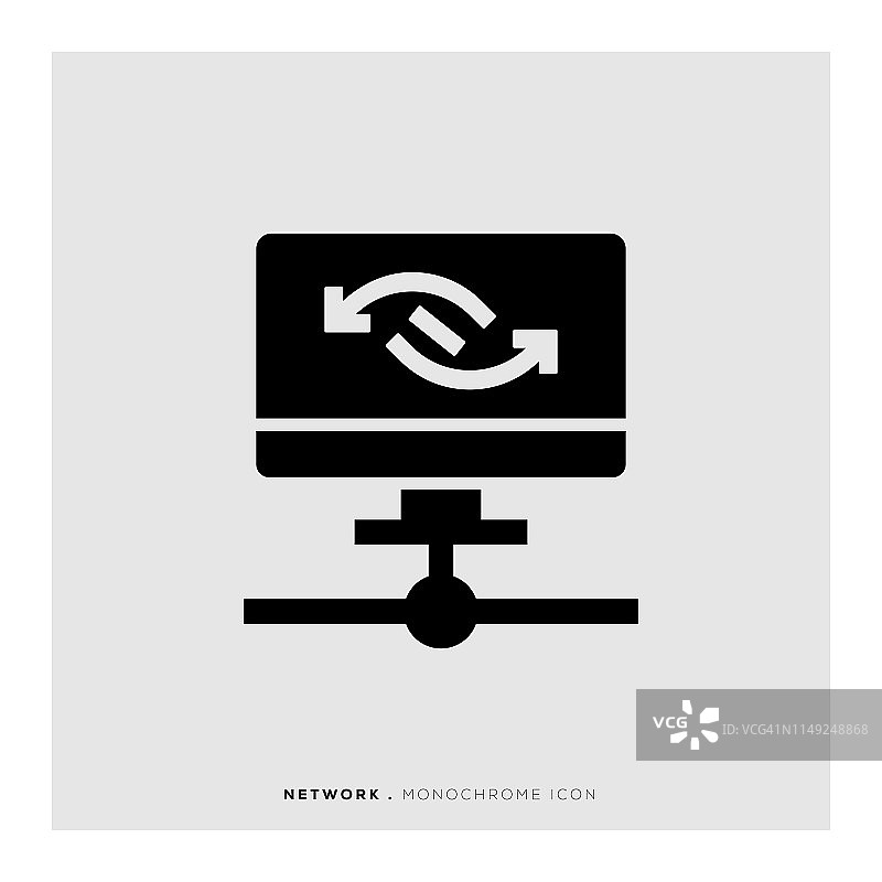 网络单色图标图片素材