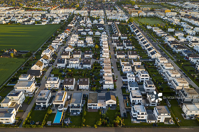 郊区社区图片素材