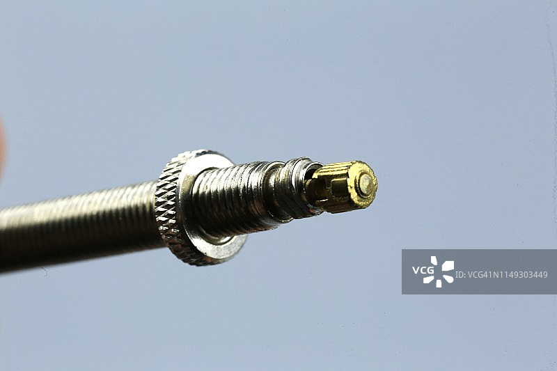 自行车内胎充气阀图片素材