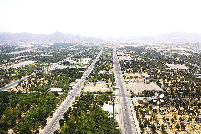 麦加的阿拉法特平原和阿拉法特山景观图片素材