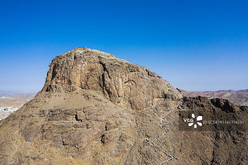 沙特阿拉伯麦加的希拉山图片素材