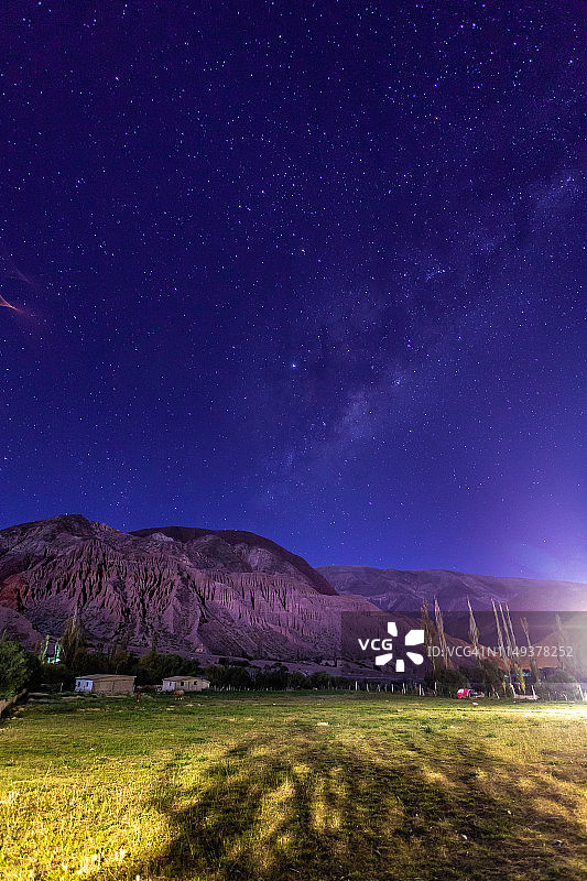 阿根廷胡胡伊省普尔马马卡的星夜图片素材