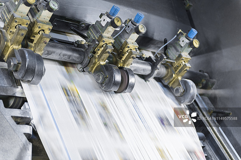 报纸印刷图片素材