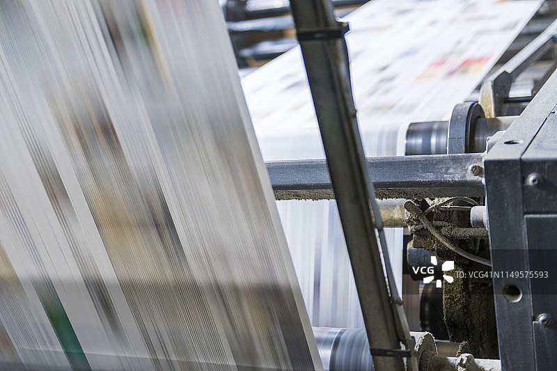 报纸印刷图片素材