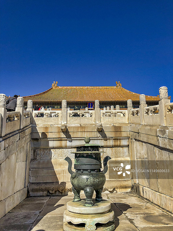 紫禁城太和门图片素材