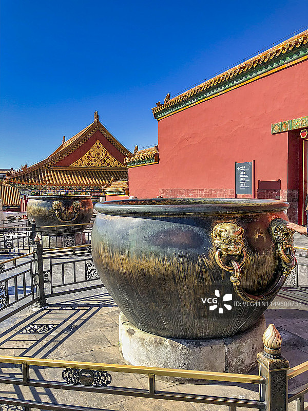 紫禁城太和门图片素材