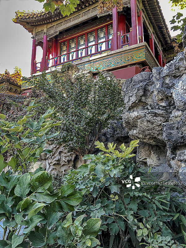 故宫御花园图片素材