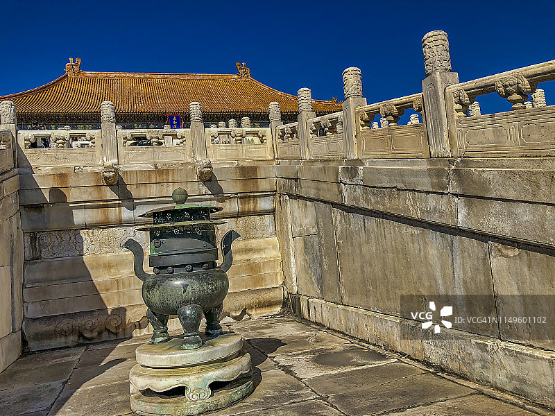 紫禁城太和门图片素材