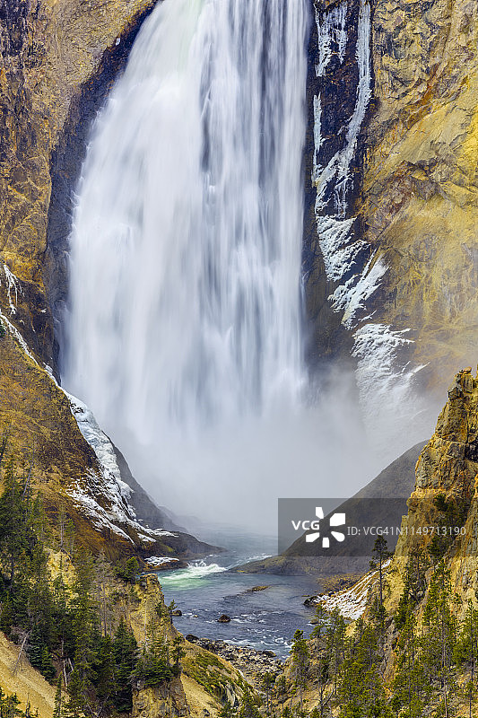 黄石国家公园在怀俄明州图片素材