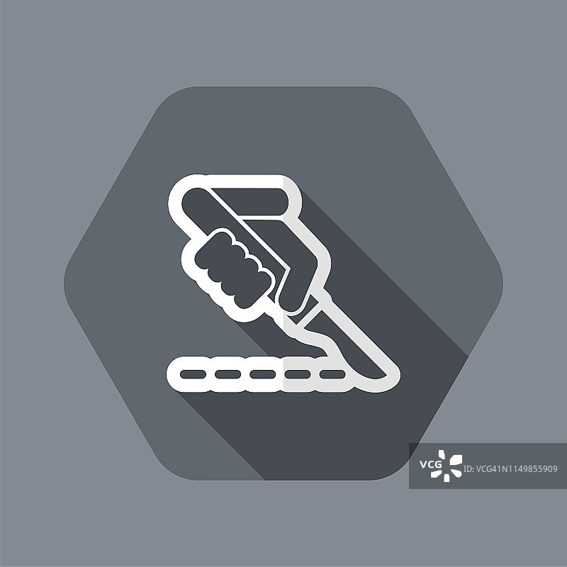 外科医生用柳叶刀图片素材