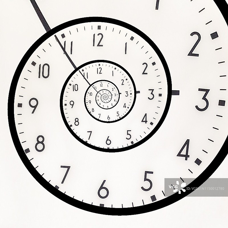 永恒的钟面图片素材