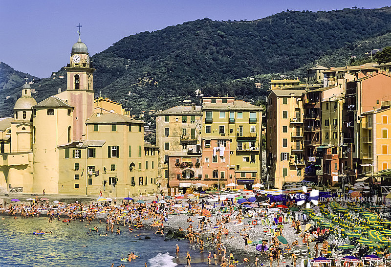 意大利卡莫利海滩图片素材