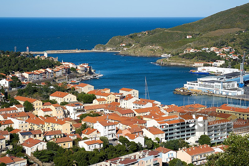 PORT VENDRES/Vermeille海岸风光图片素材
