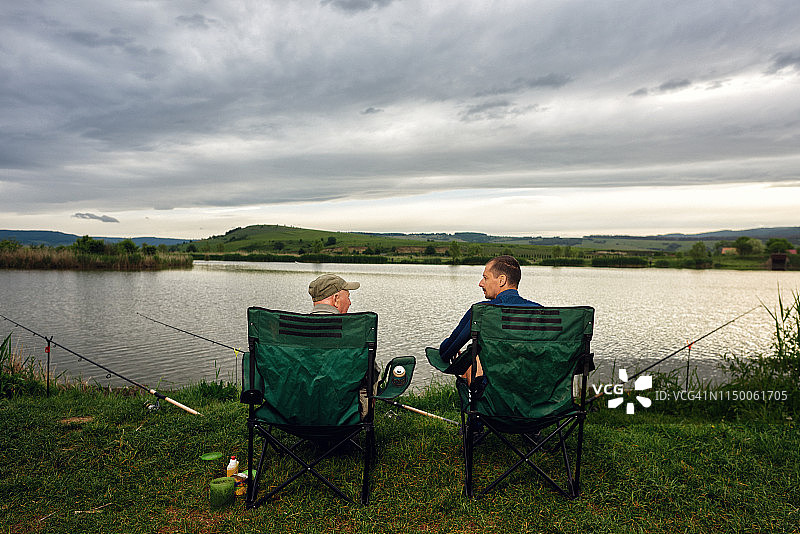 钓鱼时光图片素材