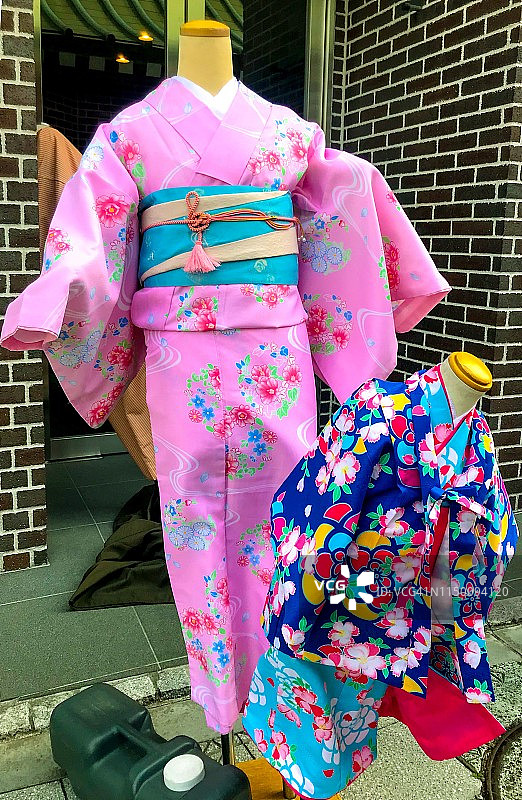 浅草的和服租赁图片素材