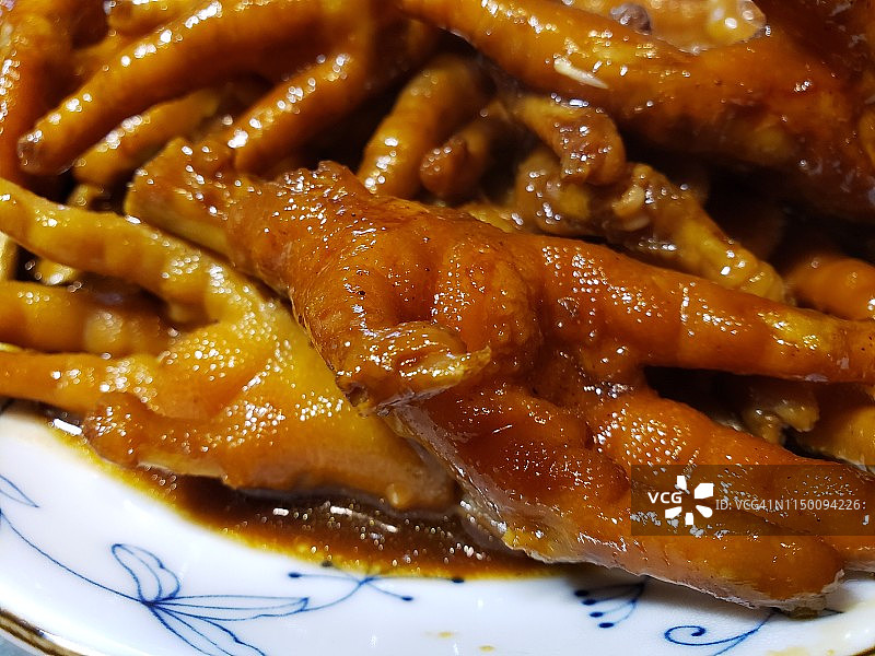 中国传统食品：鸡爪图片素材