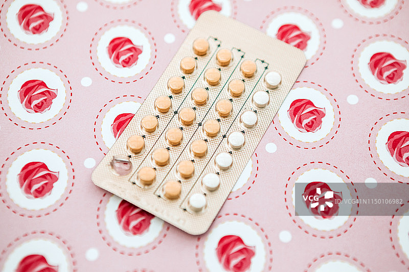 口服避孕药图片素材
