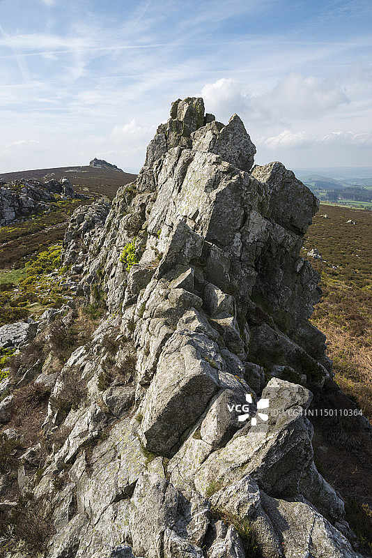 什罗普郡斯蒂珀斯通图片素材