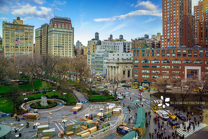 纽约联合广场图片素材
