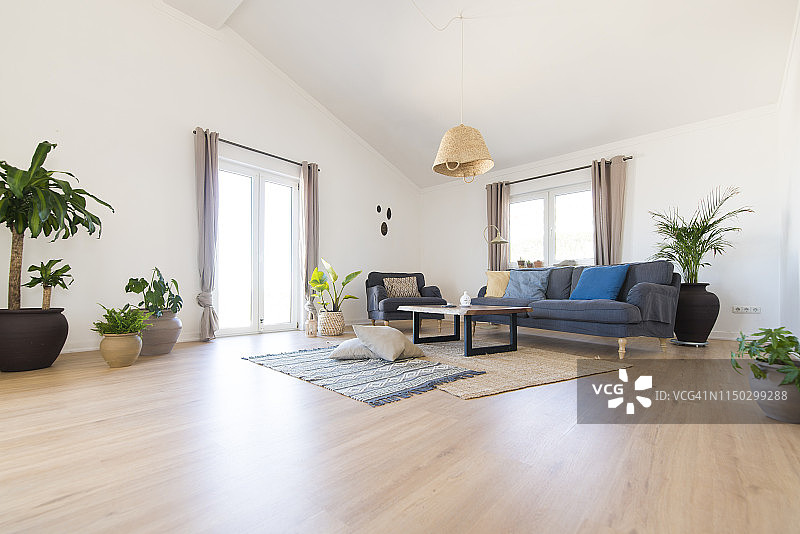 现代舒适的客厅图片素材