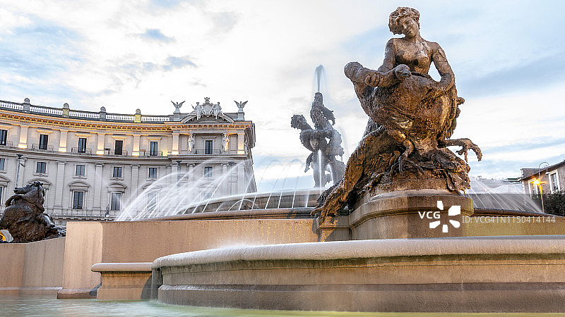 意大利罗马共和国广场图片素材