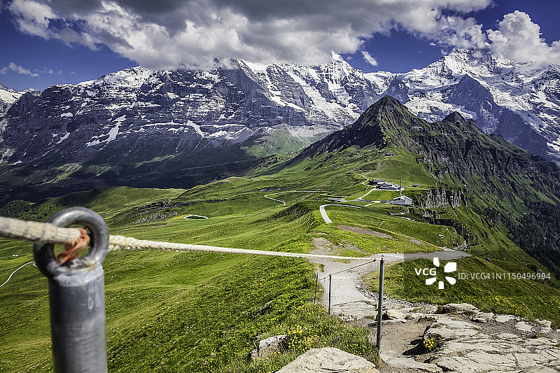 Männlichen小径图片素材