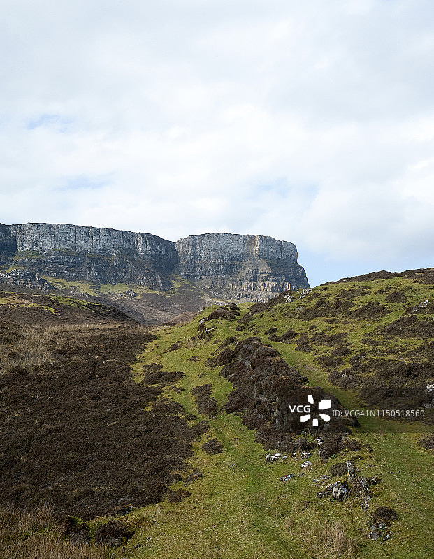 斯凯岛奎雷茵悬崖图片素材