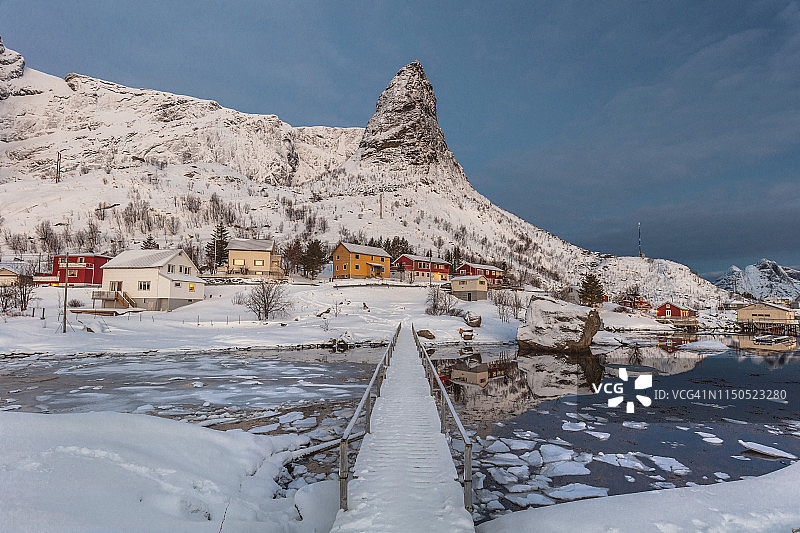 罗弗敦群岛，雷讷图片素材