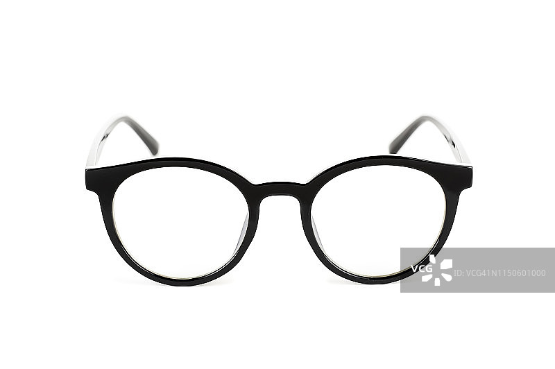 带剪切路径的白色背景上的眼镜图片素材