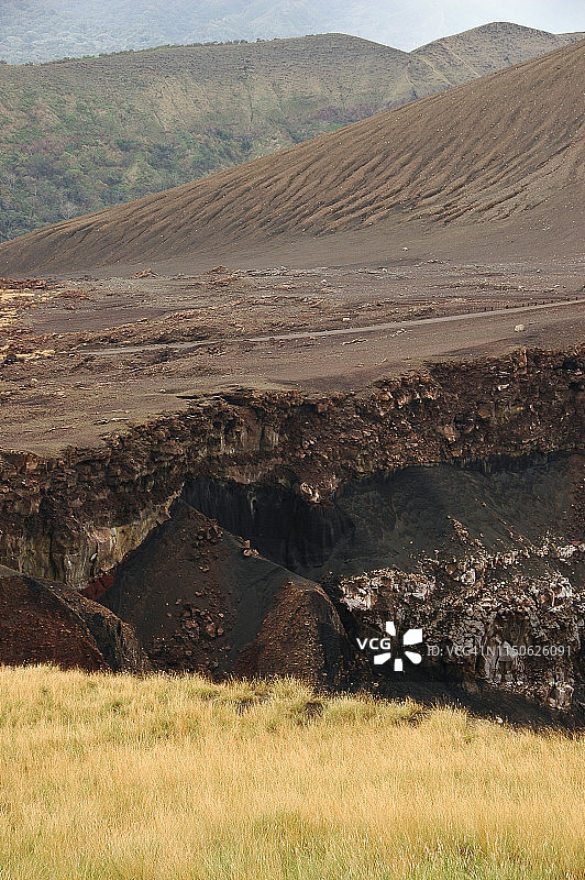 尼加拉瓜马萨亚火山景观图片素材