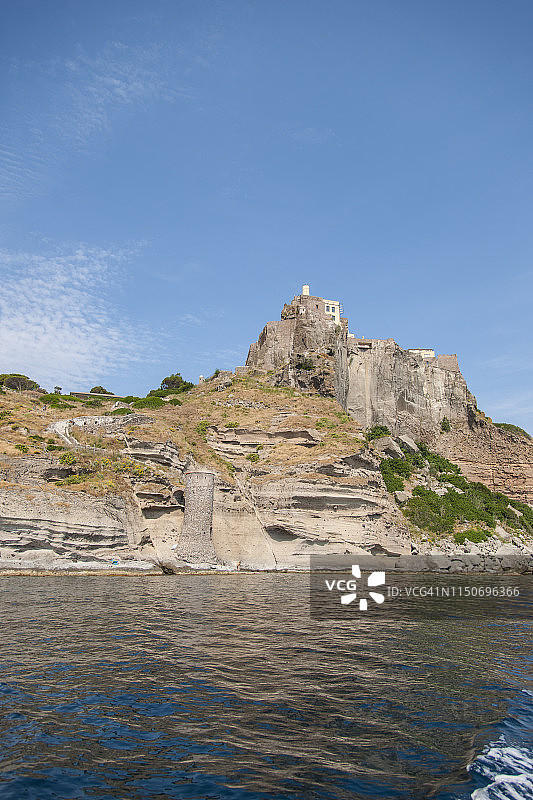 卡普拉亚村和圣乔治堡景色图片素材