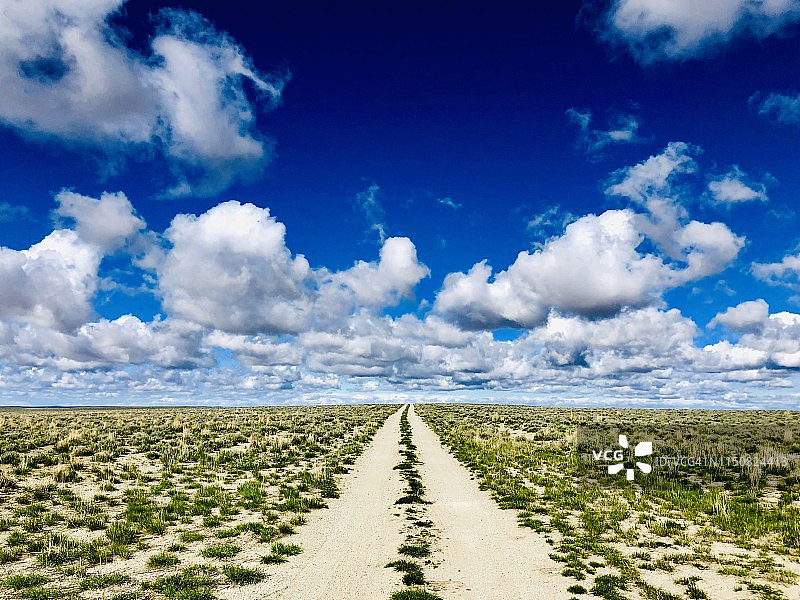 怀俄明州俄勒冈小径图片素材