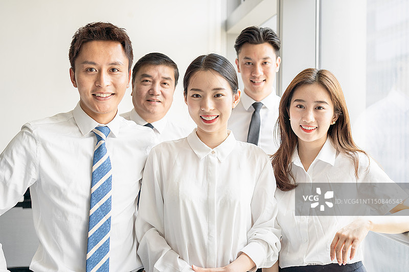 亚洲商业团队肖像图片素材