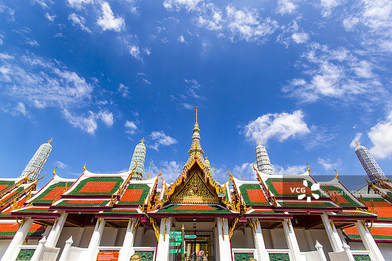 曼谷玉佛寺古寺庙图片素材
