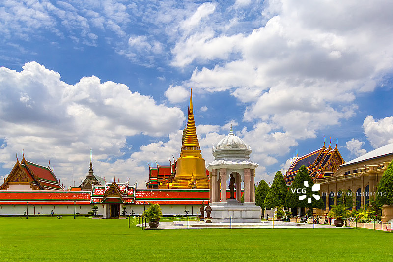 曼谷玉佛寺古寺庙图片素材