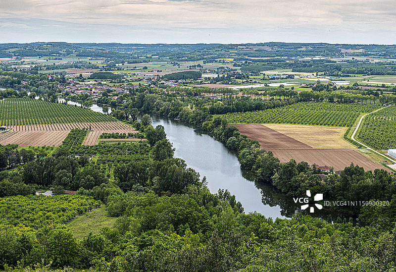 法国洛特河谷风光图片素材