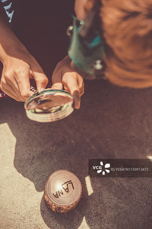 光影书写图片素材