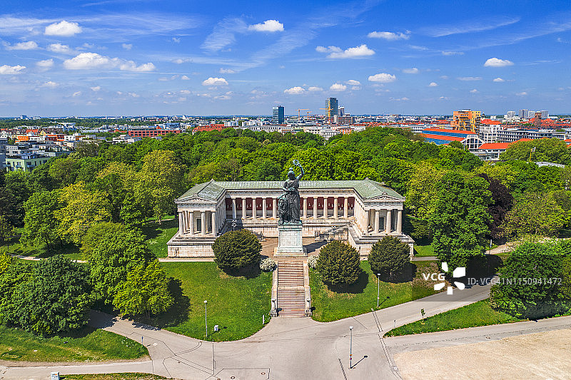 巴伐利亚慕尼黑与名人堂图片素材