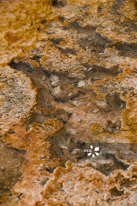 中途间歇泉盆地图片素材